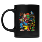 Кружка цветная UV-DTF