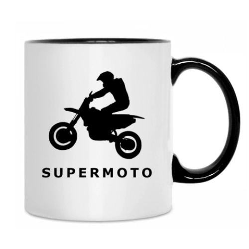 Кружка с принтом SUPERMOTO