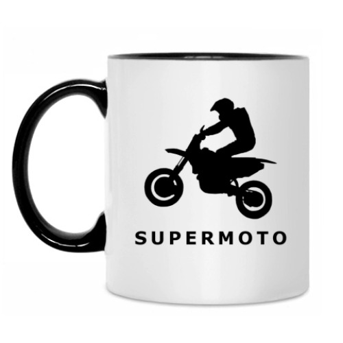 Кружка с принтом SUPERMOTO