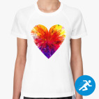 Женская спортивная футболка