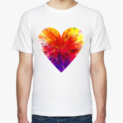 Футболка с принтом Сердечко