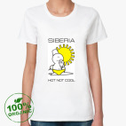 Женская футболка органик