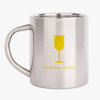 Кружка металлическая