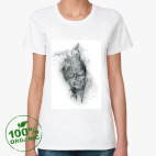 Женская футболка органик