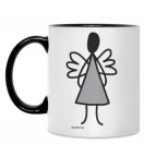 Кружка двухцветная