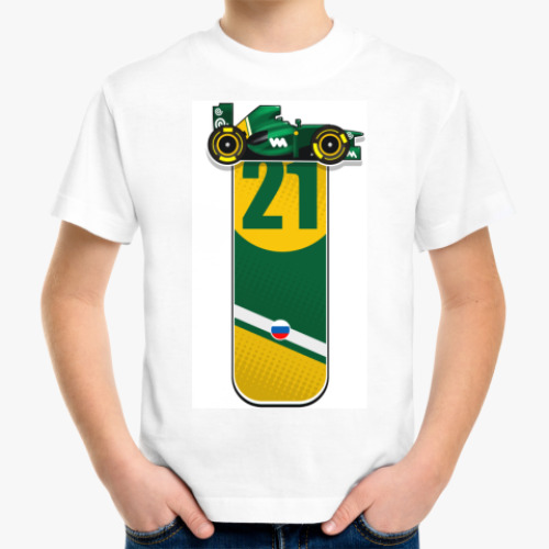 Детская футболка с принтом CT01