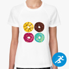 Женская спортивная футболка