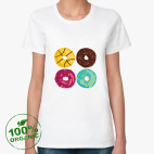 Женская футболка органик