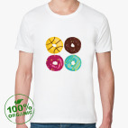 Мужская футболка органик