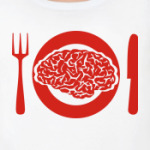 Тарелка с мозгами