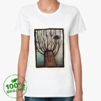 Женская футболка органик