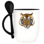 Кружка с ложкой