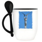 Кружка с ложкой