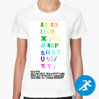 Женская спортивная футболка