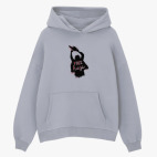 Толстовка худи оверсайз