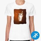 Женская спортивная футболка