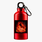 Металлическая бутылка 400 мл UV-DTF