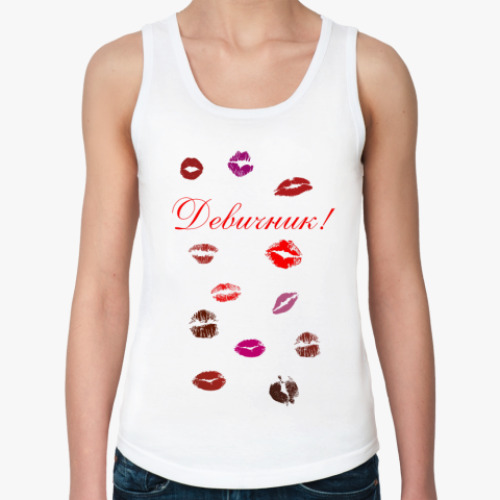 Женская майка с принтом Губки