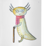 Аксолотль в очках