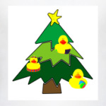 Ёлка с уточками