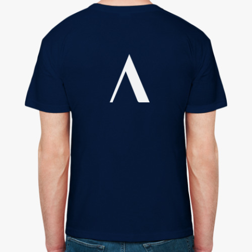 Футболка с принтом Alien белый/серый