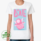 Женская футболка органик