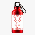 Металлическая бутылка 400 мл UV-DTF