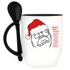 Кружка с ложкой