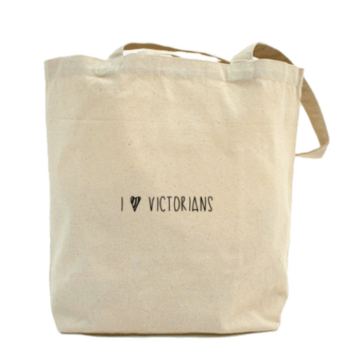 Сумка шоппер с принтом Английские писатели