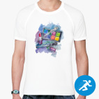 Мужская спортивная футболка