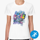 Женская спортивная футболка