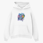 Толстовка худи оверсайз