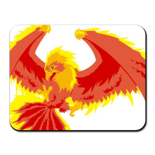 Коврик для мыши с принтом Феникс