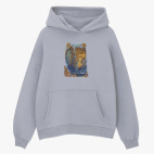 Толстовка худи оверсайз