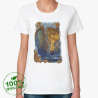 Женская футболка органик