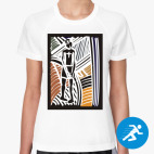 Женская спортивная футболка