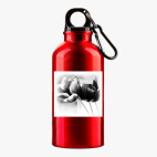 Металлическая бутылка 400 мл UV-DTF