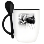 Кружка с ложкой