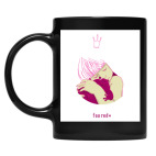 Кружка цветная UV-DTF