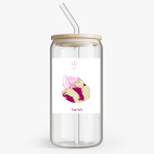 Банка с бамбуковой крышкой