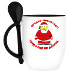 Кружка с ложкой