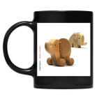 Кружка цветная UV-DTF