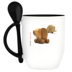 Кружка с ложкой