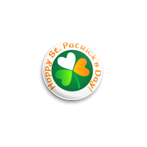 Значок 25мм с принтом St. Patrick's Day