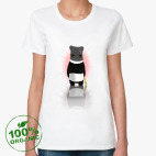 Женская футболка органик