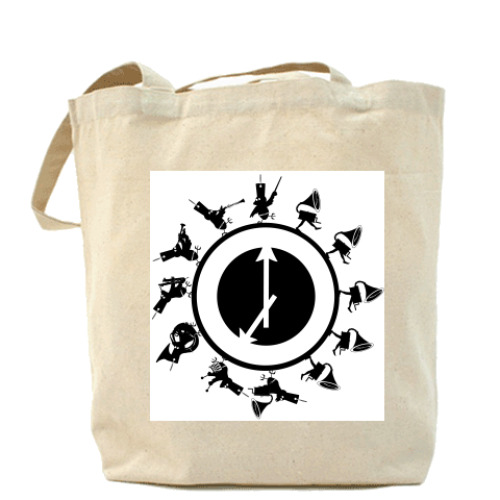 Сумка шоппер с принтом Клеркенвелль