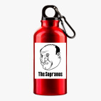 Металлическая бутылка 400 мл UV-DTF