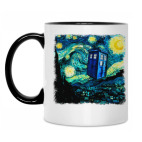 Кружка двухцветная