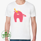 Мужская футболка органик