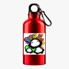 Металлическая бутылка 400 мл UV-DTF